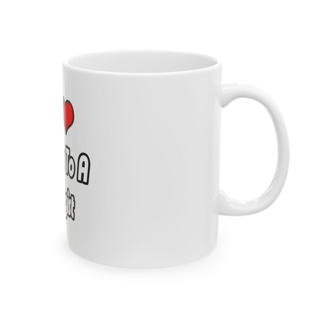 My Heart Belongs To A Biologist - Ceramic Mug, (11oz, 15oz)