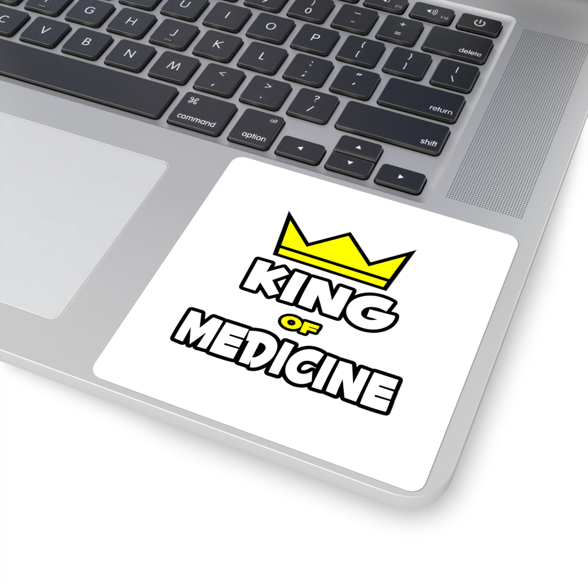 King of Medicine - Square Stickers
