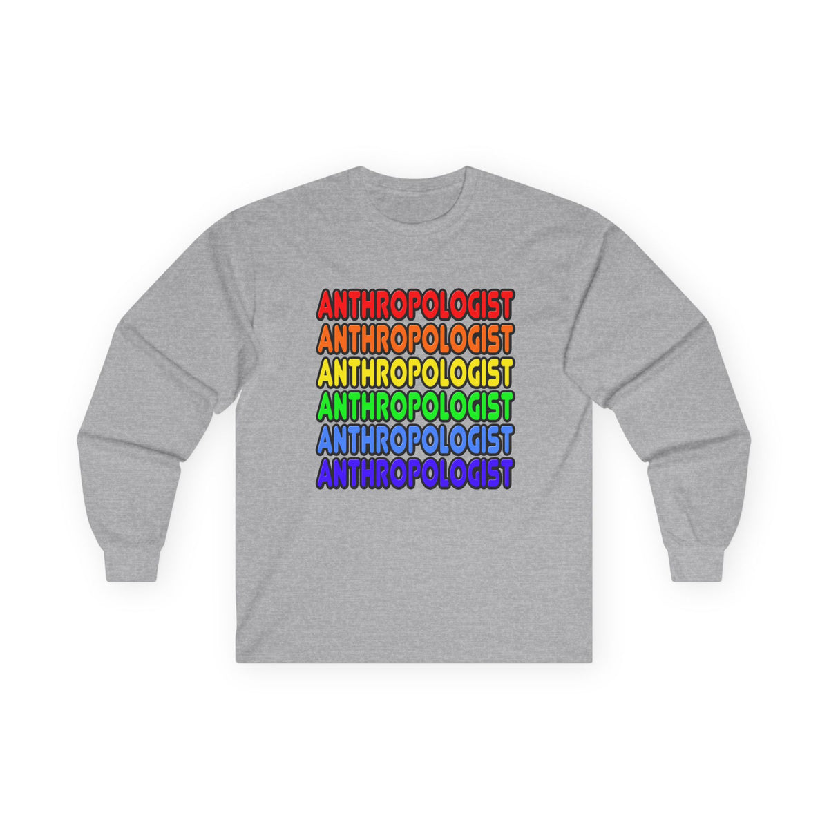 Rainbow Anthropologist - Unisex Ultra Cotton Long Sleeve Tee