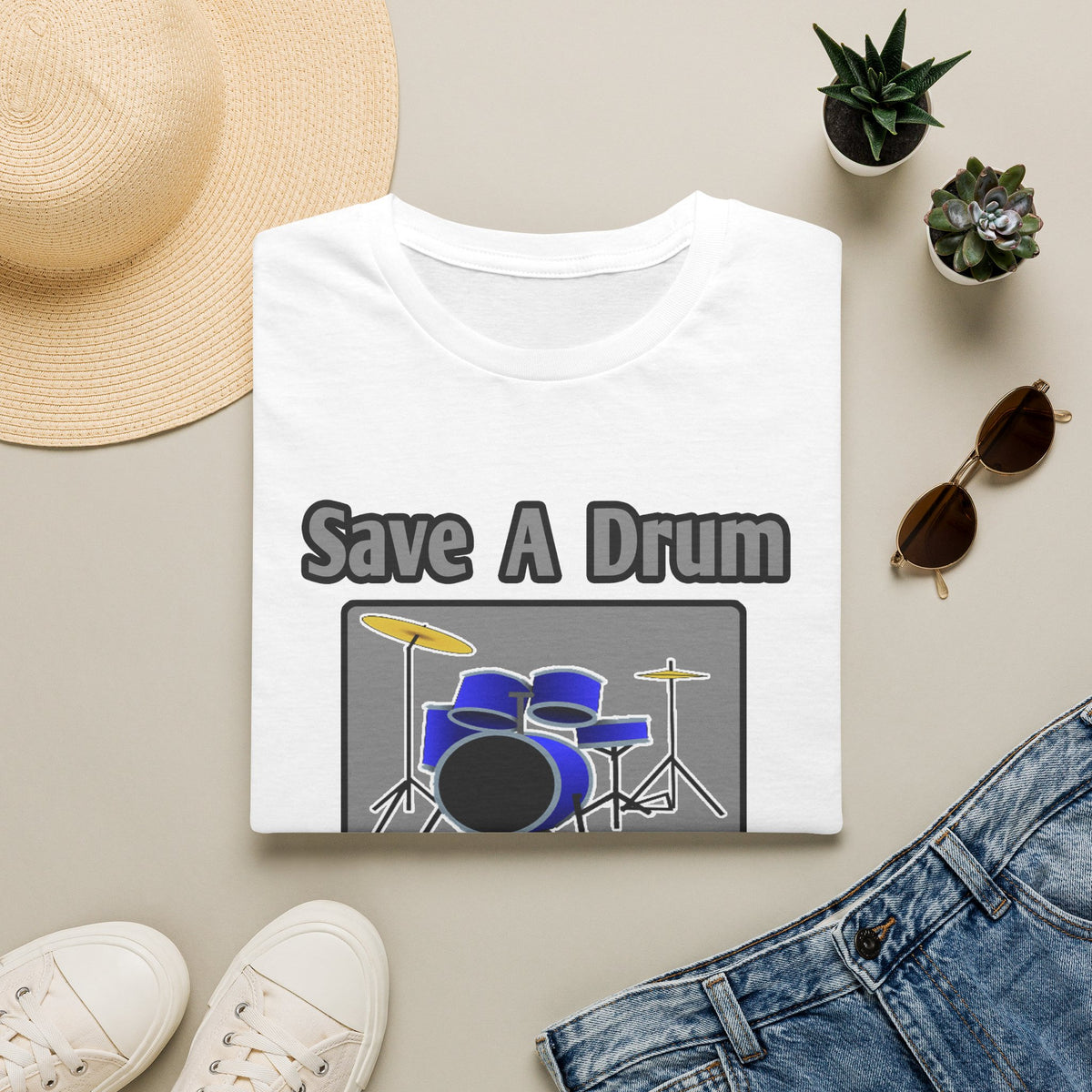 Save a Drum...Bang a Nurse - Unisex Softstyle T-Shirt