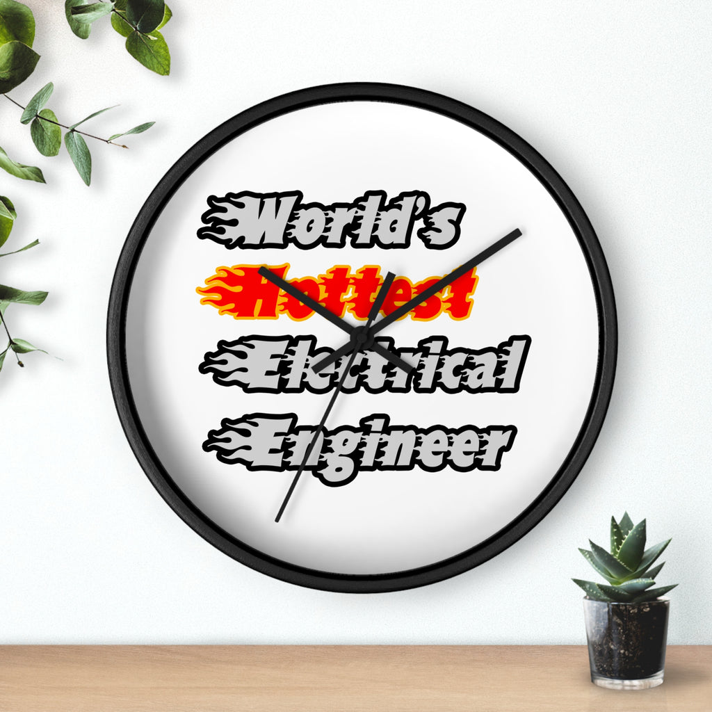 World's Hottest Electrical Engineer - Wall Clock