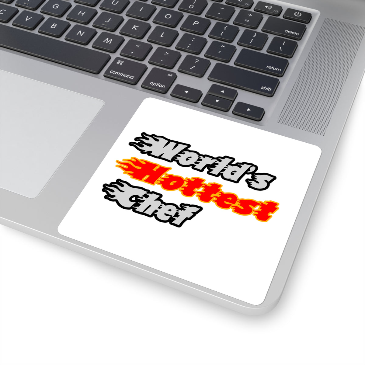 World's Hottest Chef - Square Stickers
