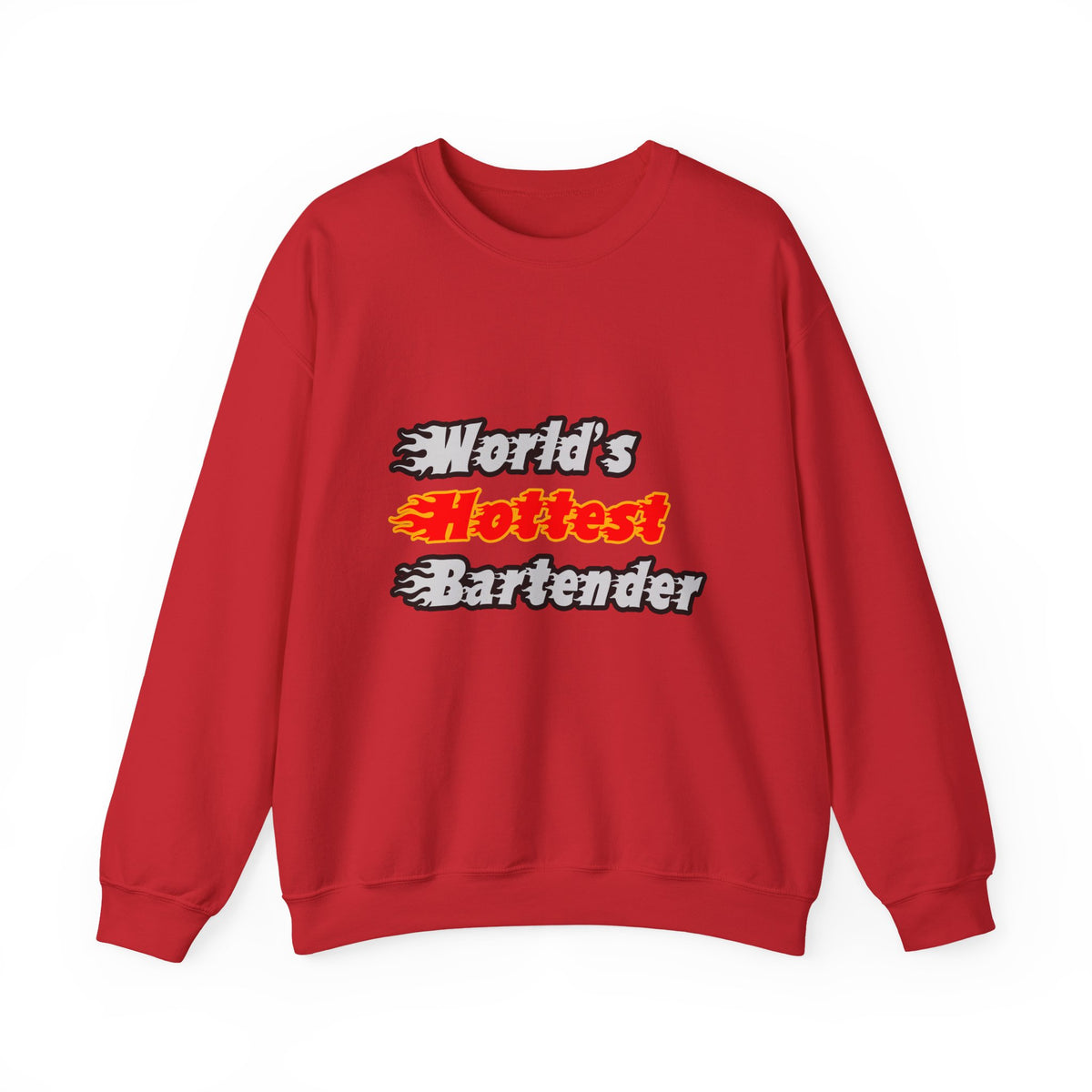 World's Hottest Bartender - Unisex Heavy Blend™ Crewneck Sweatshirt