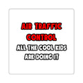 Funny Air Traffic Controller Shirts - Square Stickers