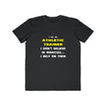 Miracles and Athletic Trainers ... Funny - Men's Lightweight Fashion Tee