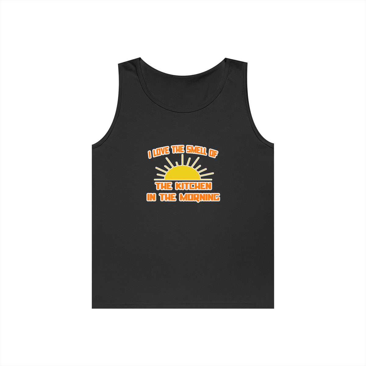 Smell of The Kitchen in the Morning - Unisex Heavy Cotton Tank Top