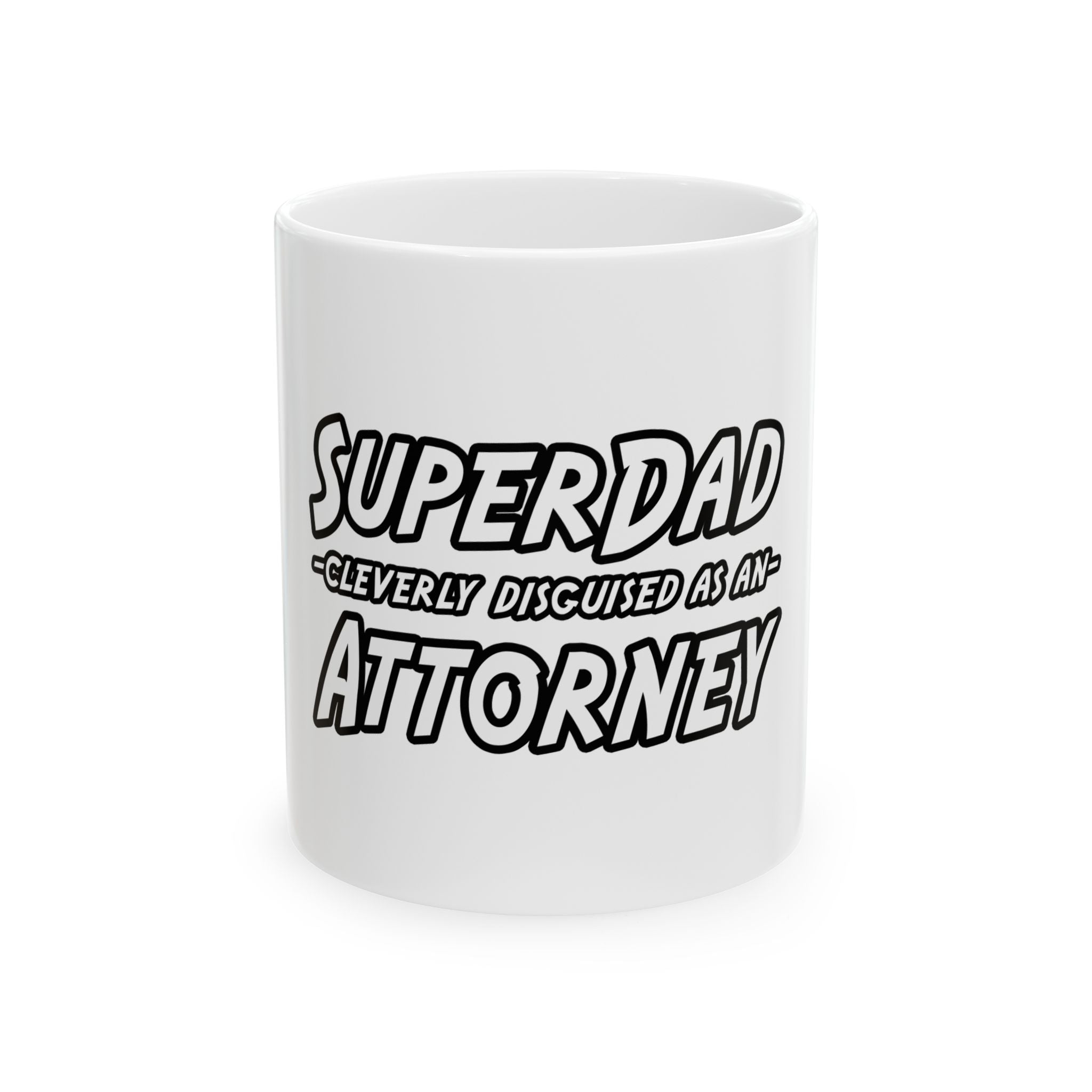 SuperDad Attorney - Ceramic Mug, (11oz, 15oz)