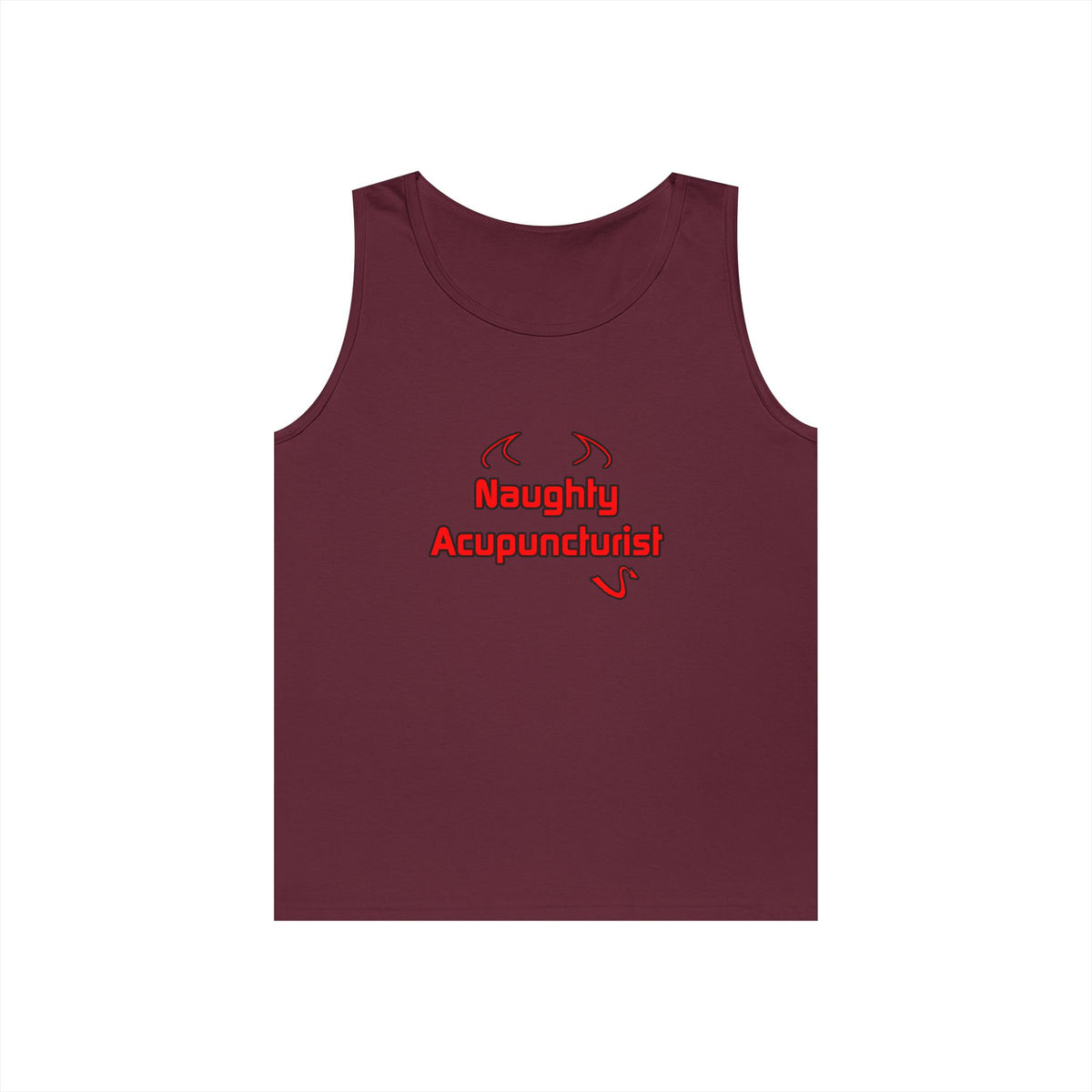 Naughty Acupuncturist - Unisex Heavy Cotton Tank Top