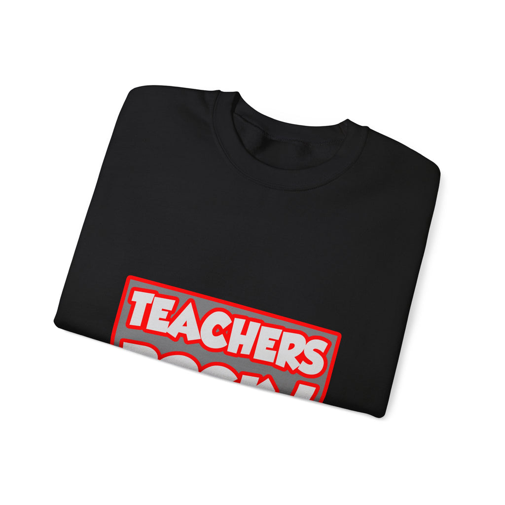 Teachers Rock! - Unisex Heavy Blend™ Crewneck Sweatshirt