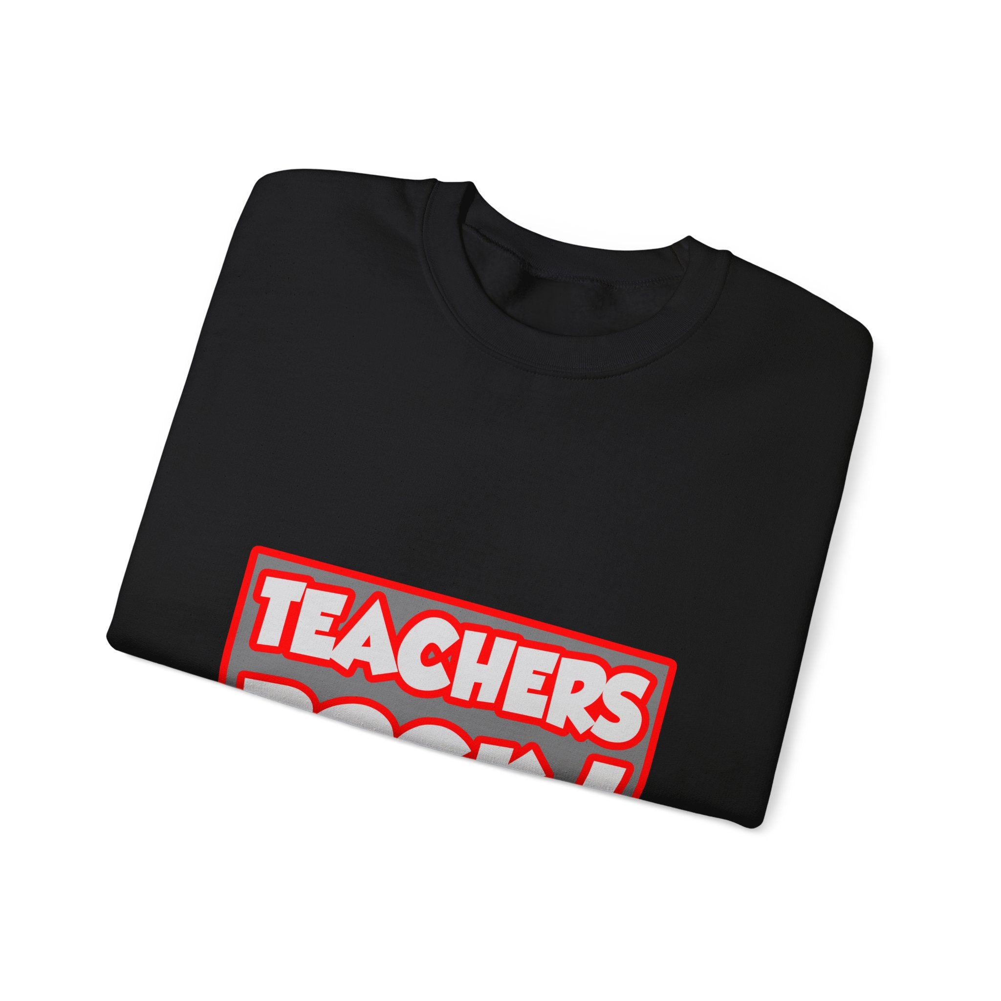 Teachers Rock! - Unisex Heavy Blend™ Crewneck Sweatshirt