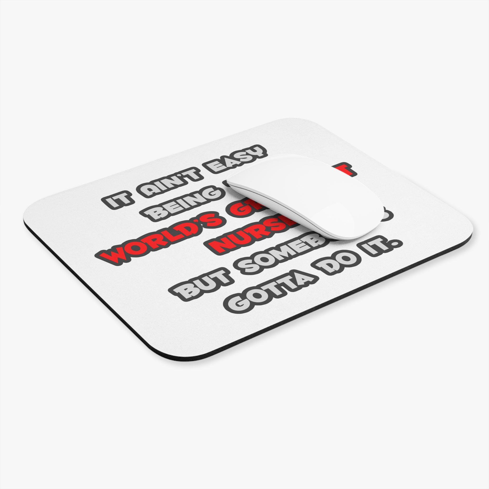 World's Greatest Nurse Joke - Mouse Pad (Rectangle)