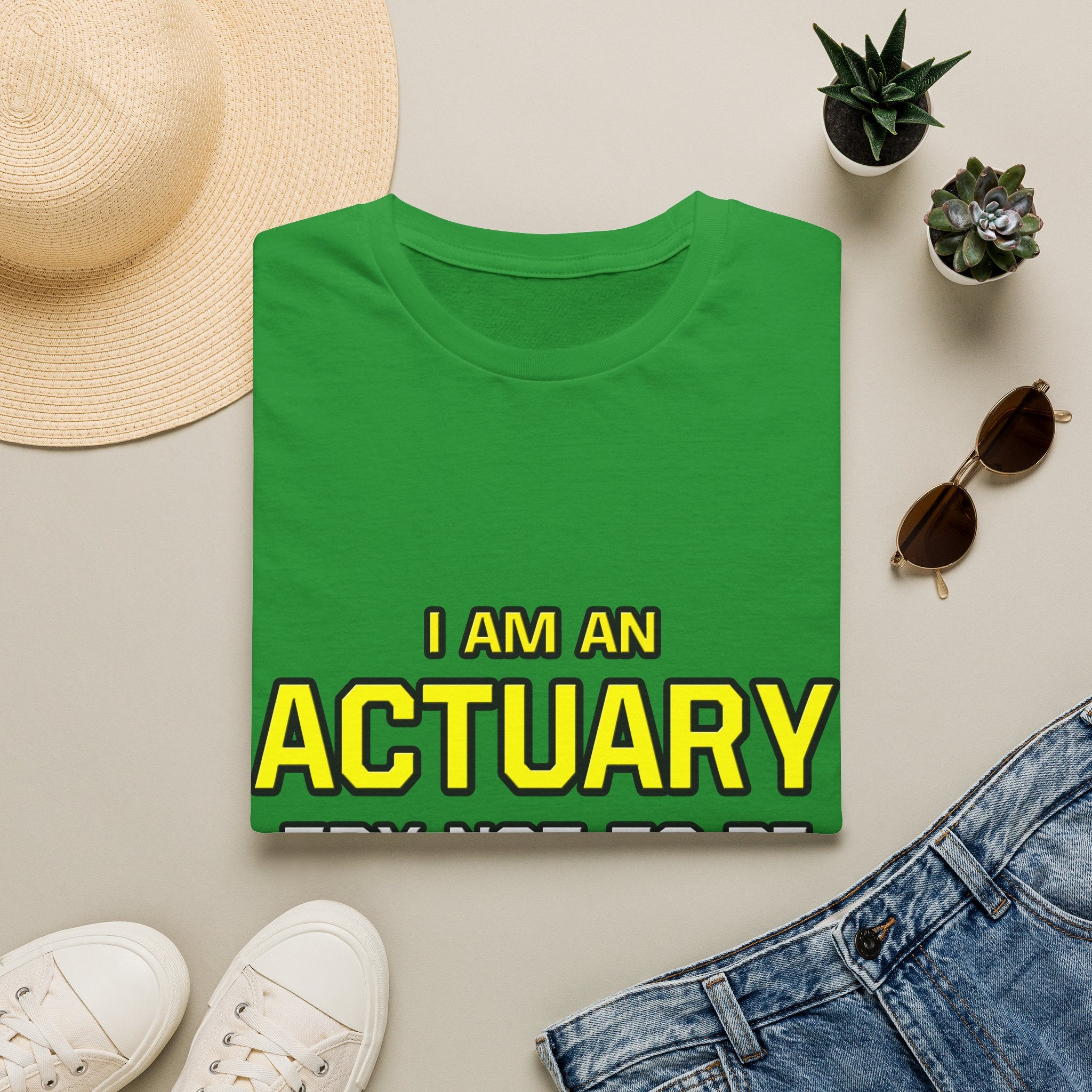 Actuary...Superior Intelligence - Unisex Softstyle T-Shirt