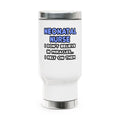 Miracles and Neonatal Nurses - Stainless Steel Travel Mug with Handle, 14oz