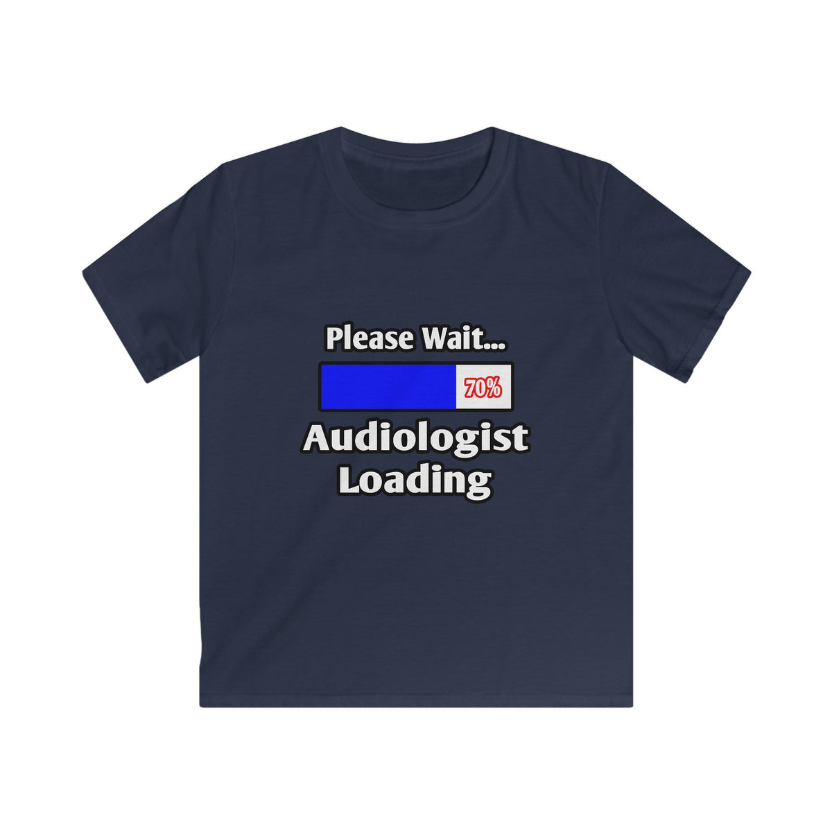 Please Wait...Audiologist Loading - Kids Softstyle Tee