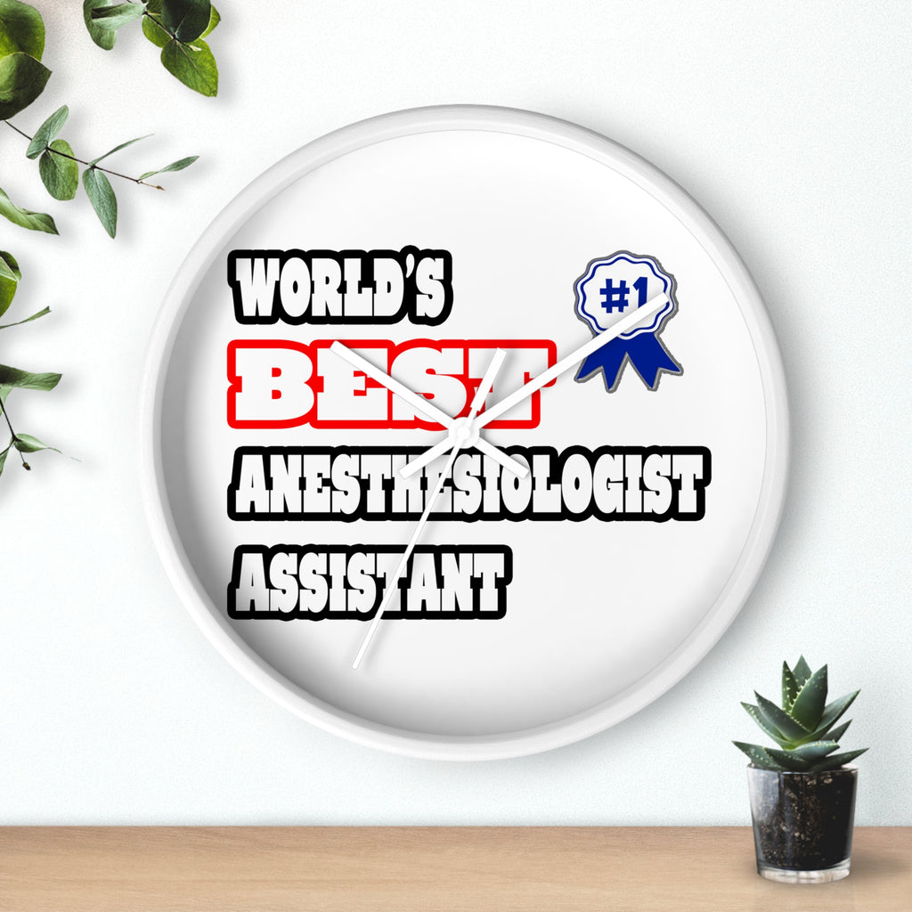 World's Best Anesthesiologist Assistant - Wall Clock