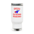 Super Air Traffic Controller - Stainless Steel Travel Mug with Handle, 14oz