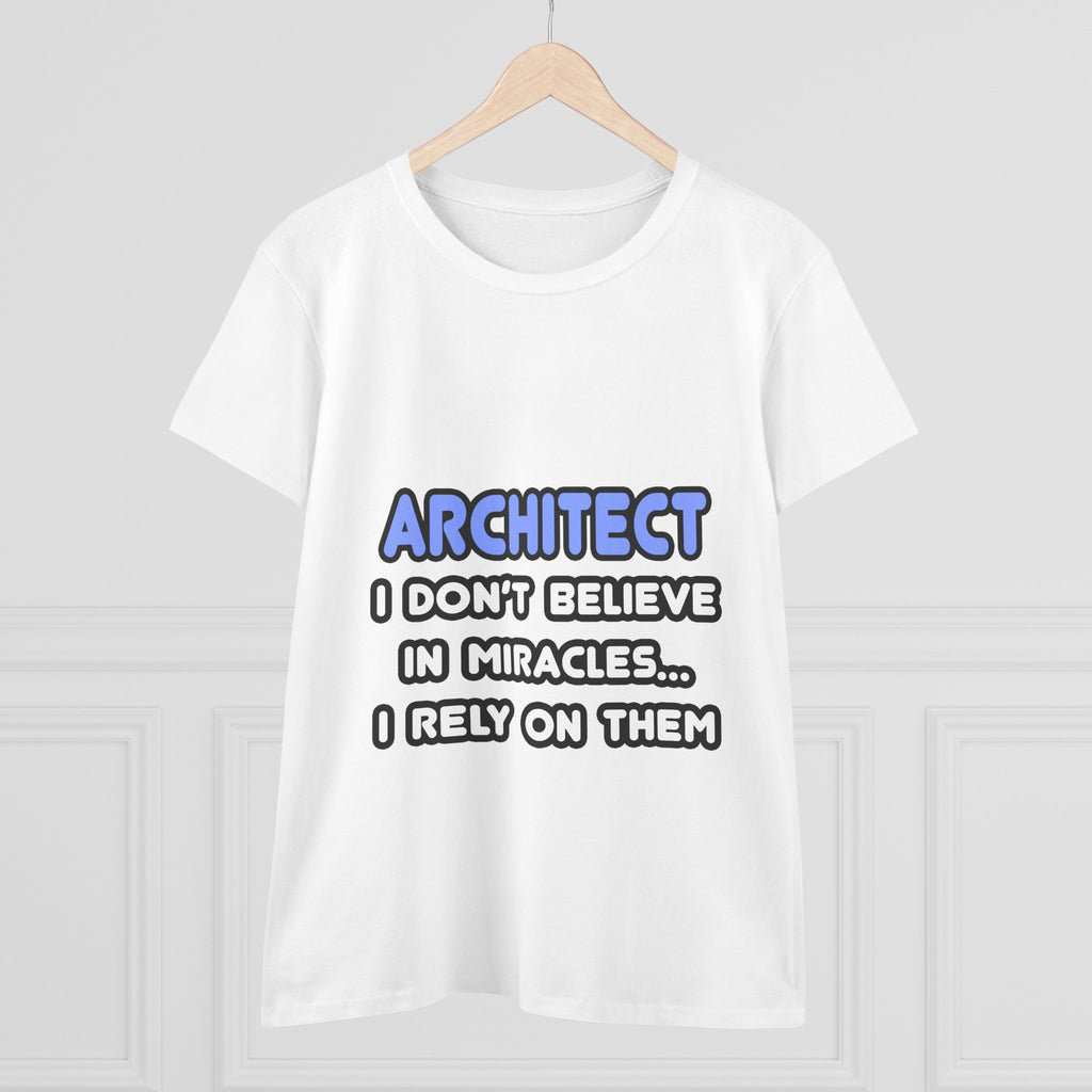 Miracles and Architects - Women's Midweight Cotton Tee