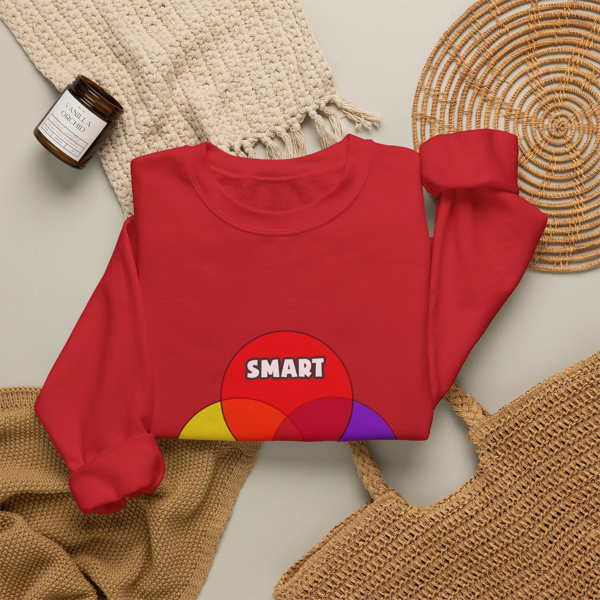Venn Diagram .. Teachers - Unisex Heavy Blend™ Crewneck Sweatshirt