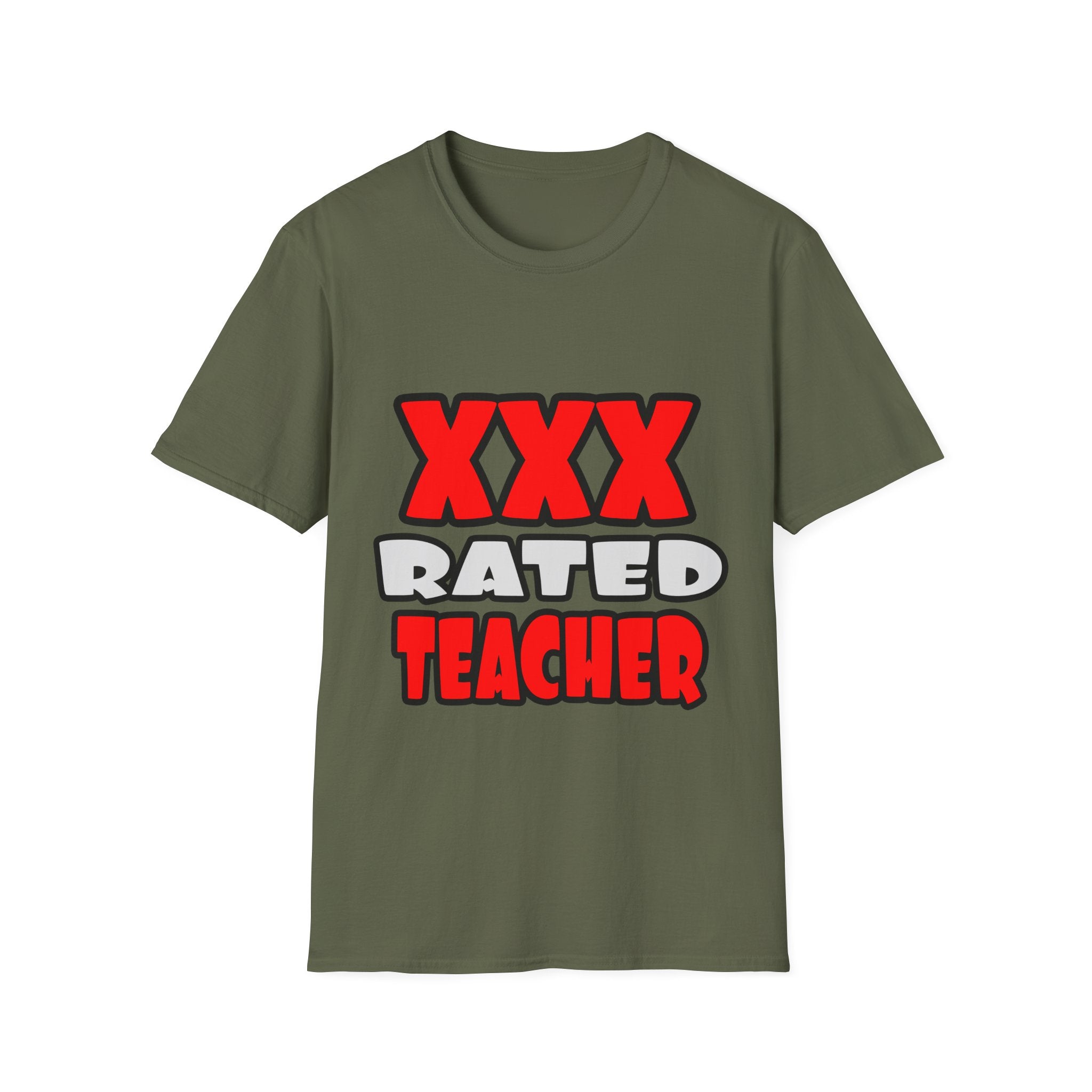 XXX Rated Teacher - Unisex Softstyle T-Shirt