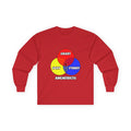 Venn Diagram .. Architects - Unisex Ultra Cotton Long Sleeve Tee