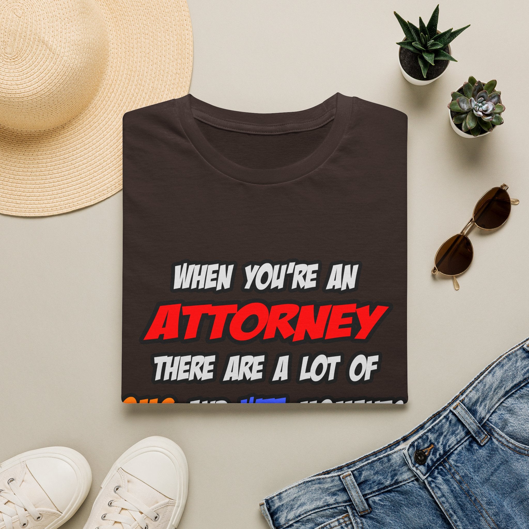 Attorney .. OMG WTF LOL - Unisex Softstyle T-Shirt