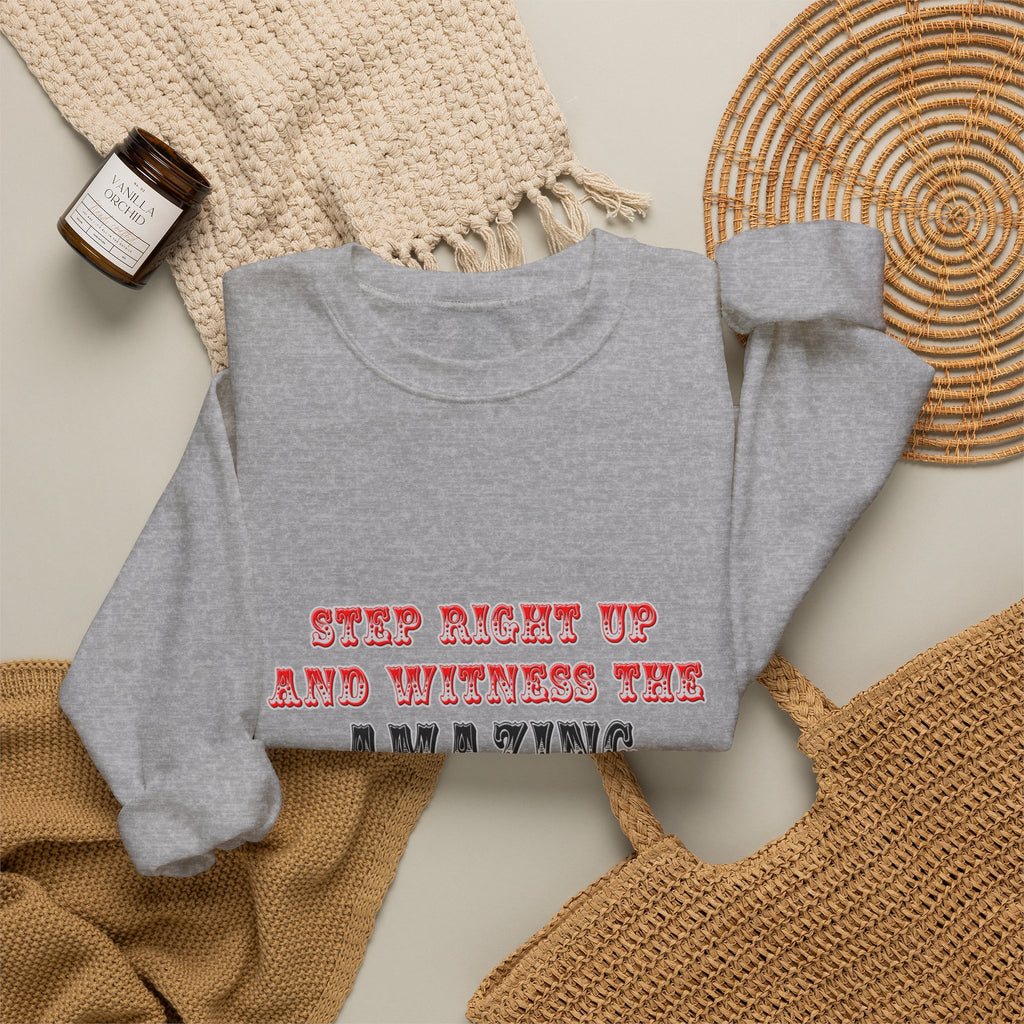 Witness The Amazing Actuary In Action - Unisex Heavy Blend™ Crewneck Sweatshirt