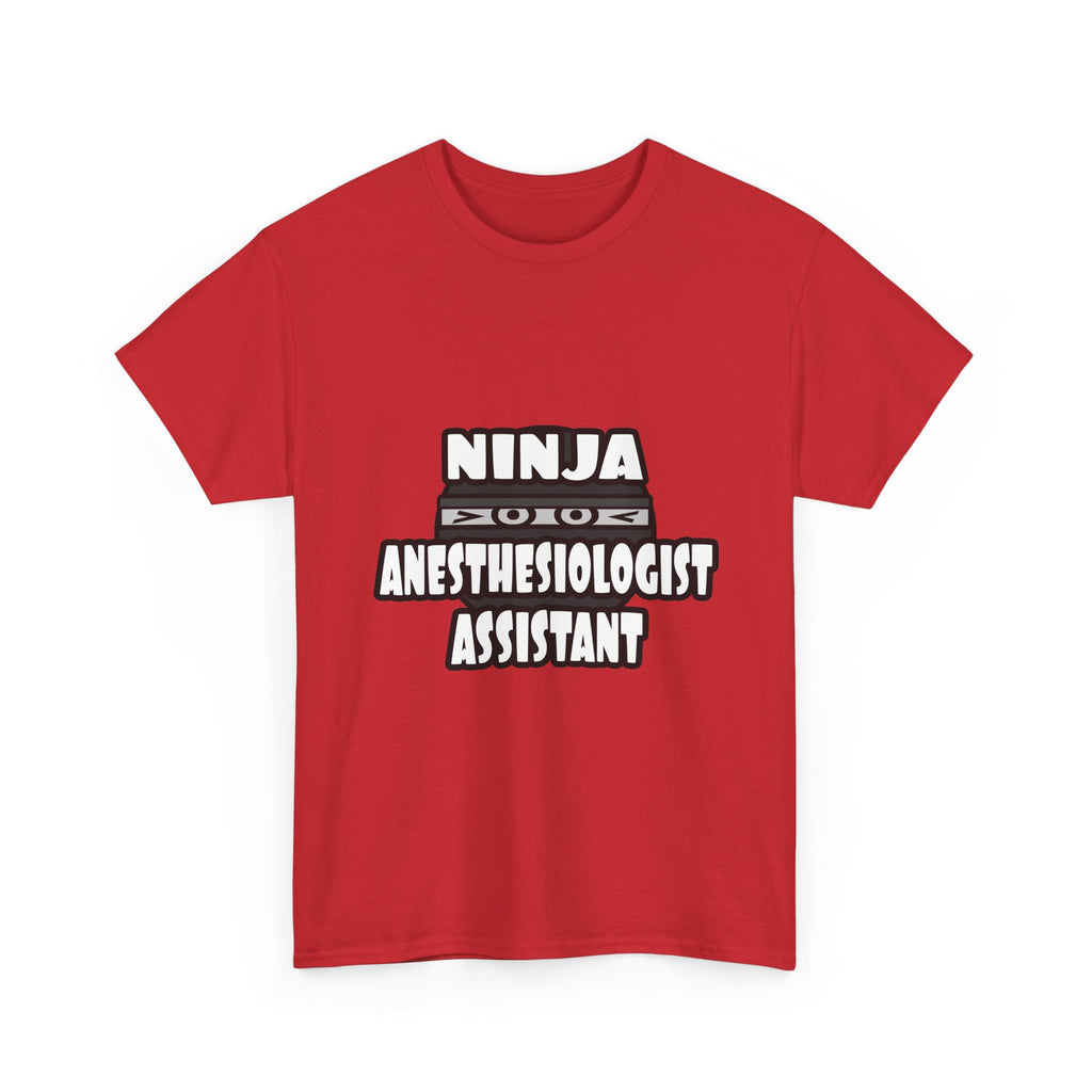 Ninja Anesthesiologist Assistant - Unisex Heavy Cotton Tee