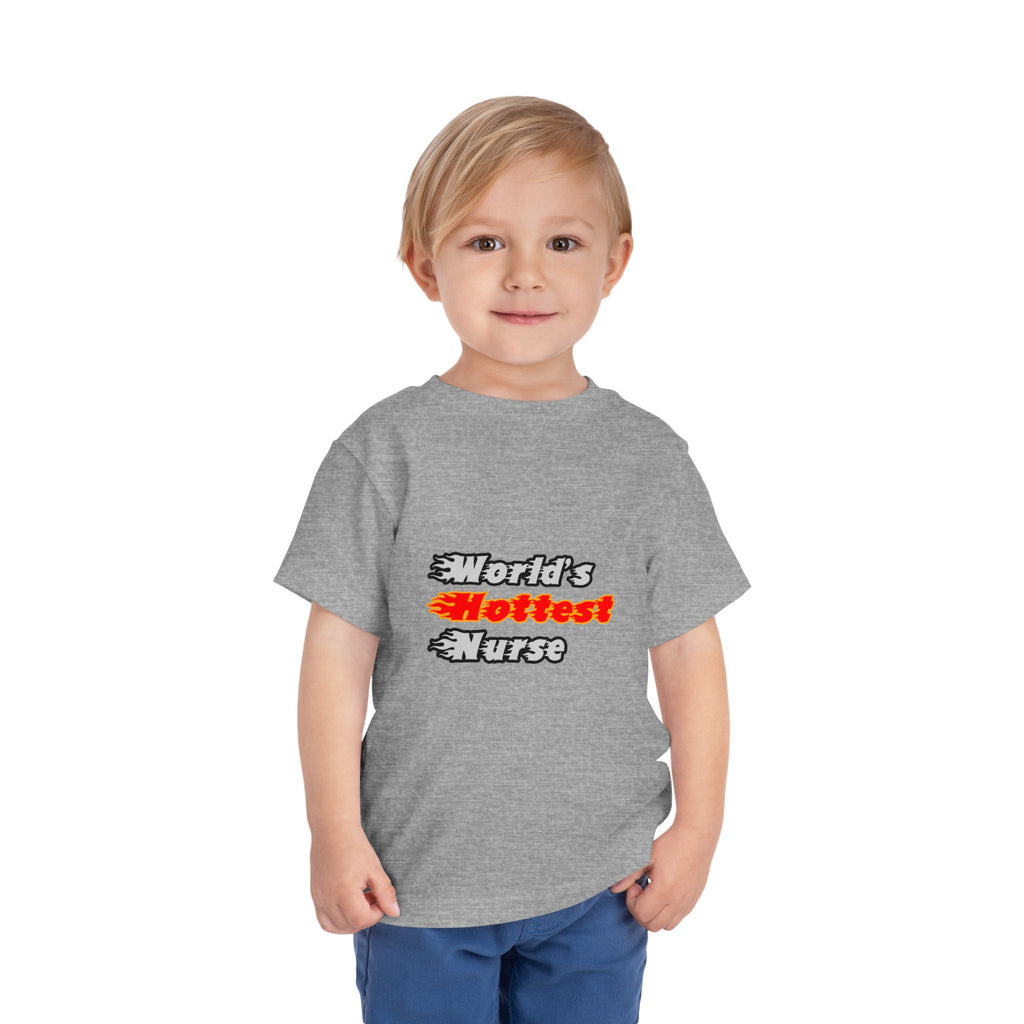 World's Hottest Nurse - Toddler Short Sleeve Tee