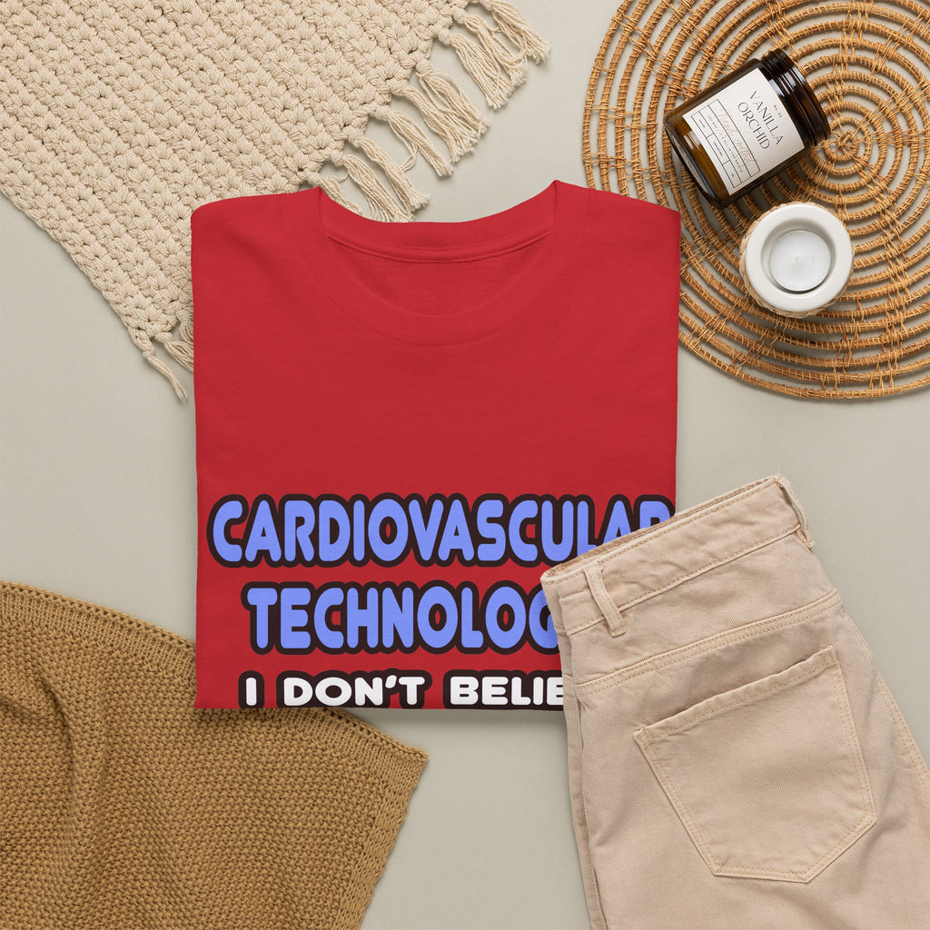 Miracles and Cardiovascular Technologists - Unisex Heavy Cotton Tee