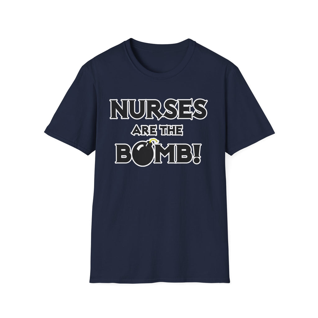 Nurses Are The Bomb! (2) - Unisex Softstyle T-Shirt