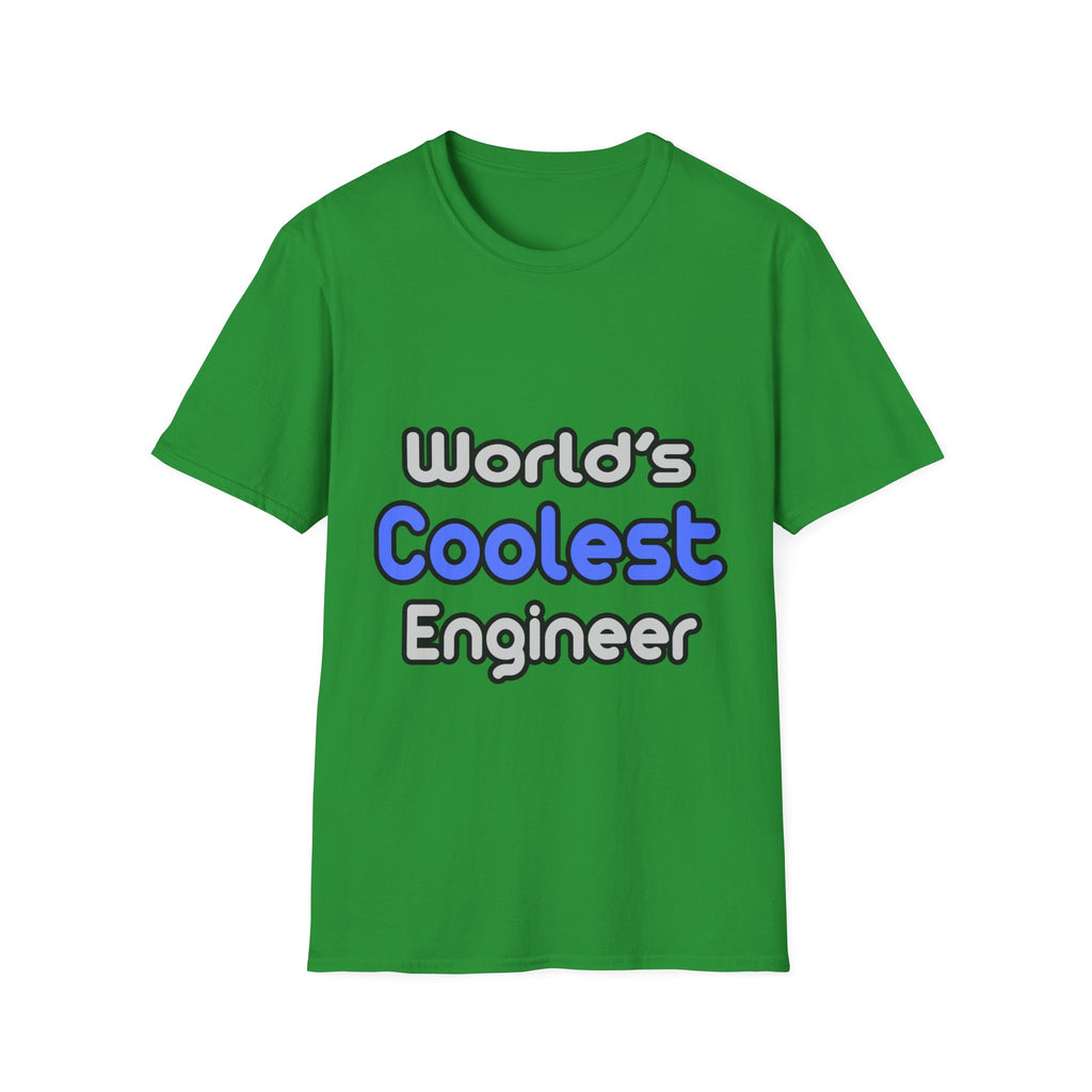 World's Coolest Engineer - Unisex Softstyle T-Shirt