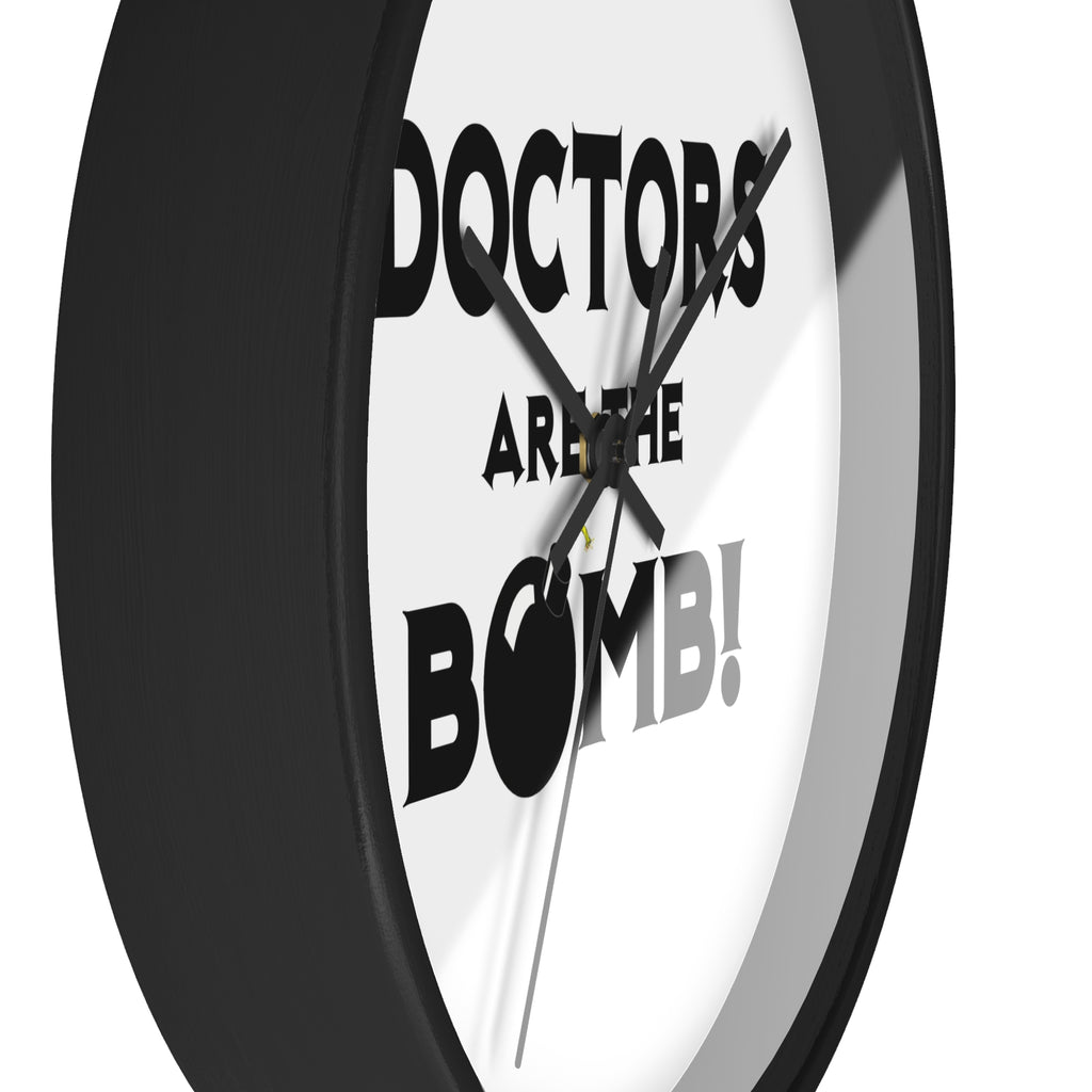 Doctors Are The Bomb! (2) - Wall Clock