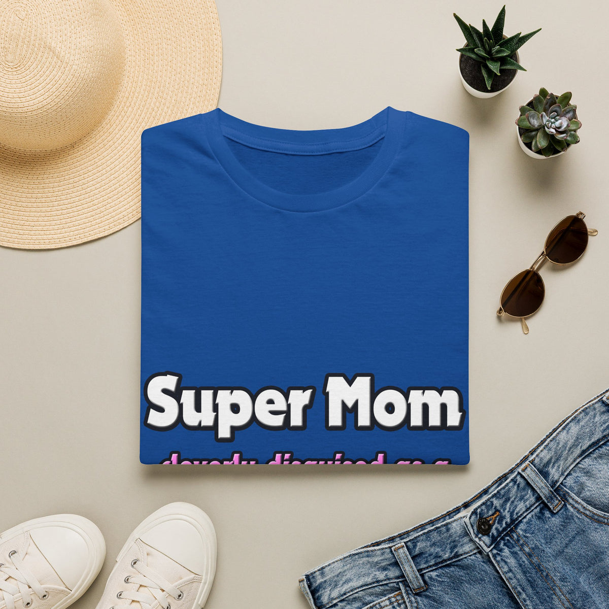Super Mom ... Nurse - Unisex Softstyle T-Shirt