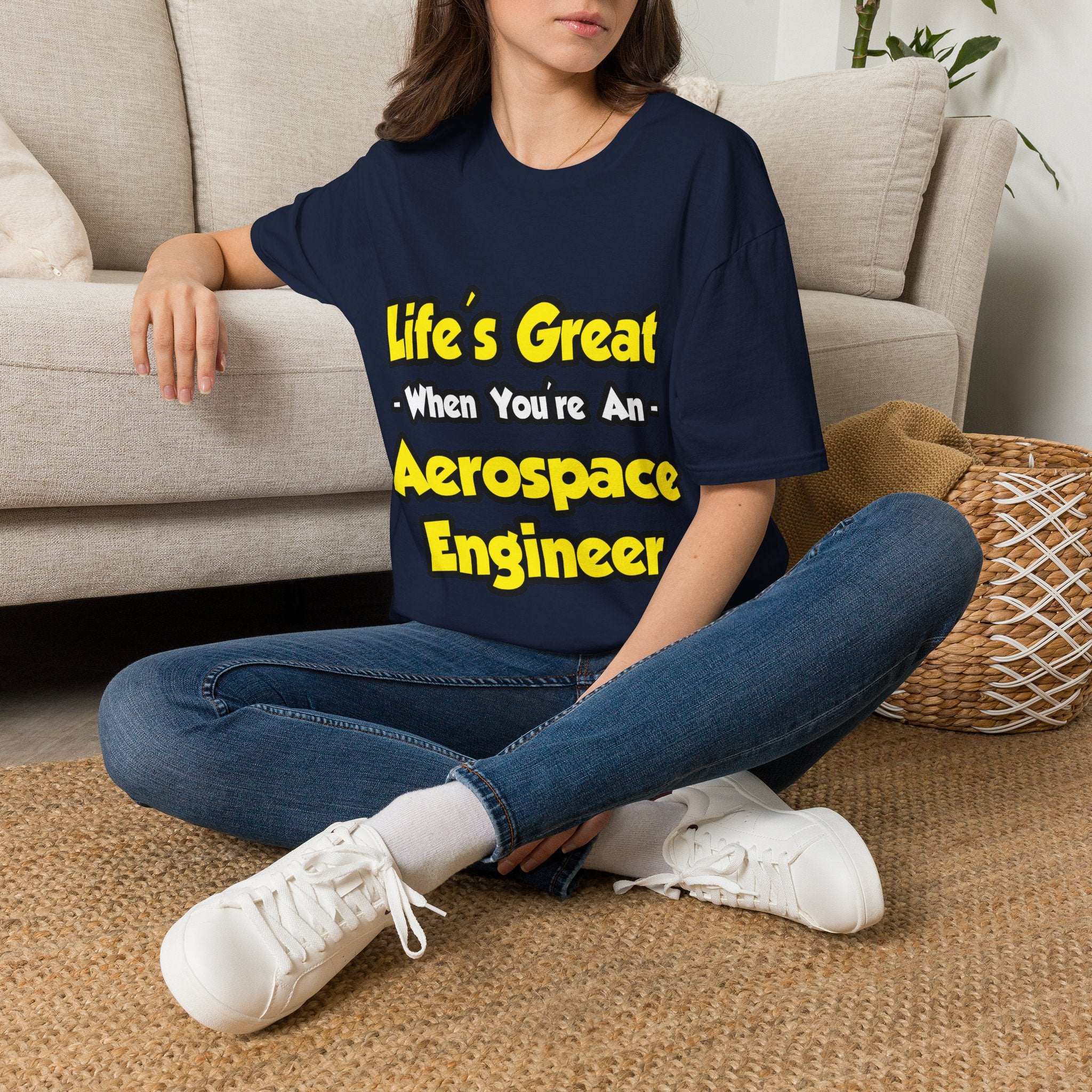Life's Great...Aerospace Engineer - Unisex Softstyle T-Shirt