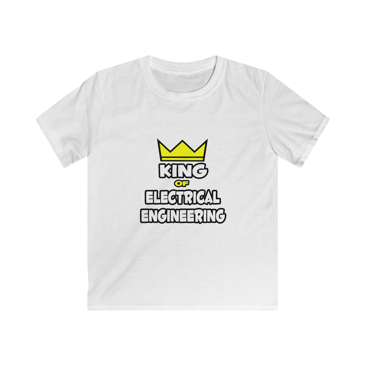 King of Electrical Engineering - Kids Softstyle Tee