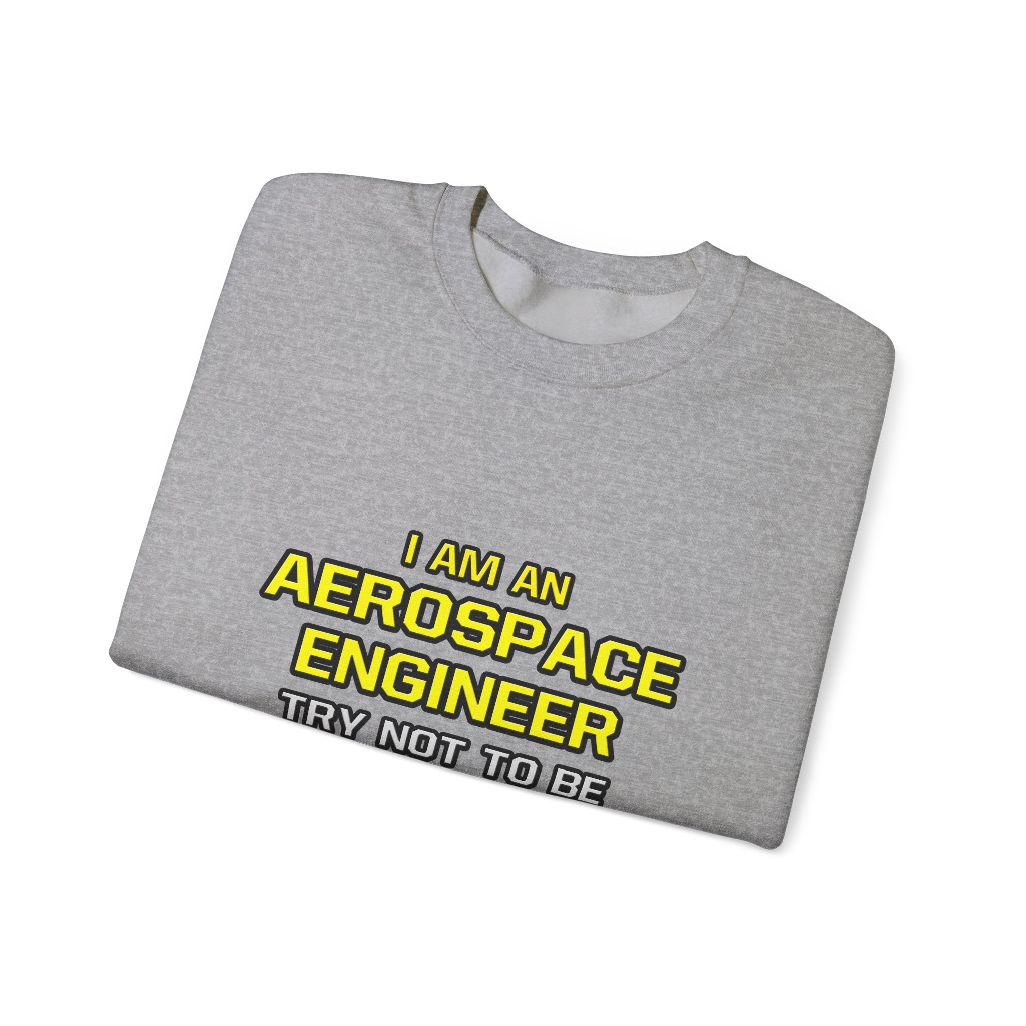 Aerospace Engineer...Superior Intelligence - Unisex Heavy Blend™ Crewneck Sweatshirt