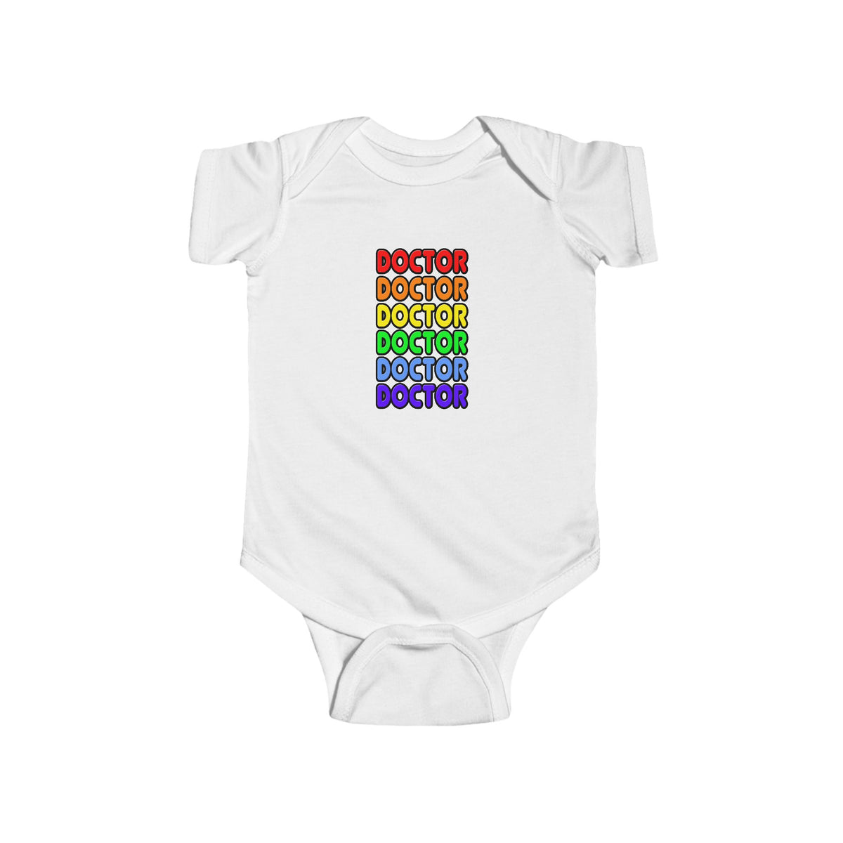 Rainbow Doctor - Infant Fine Jersey Bodysuit