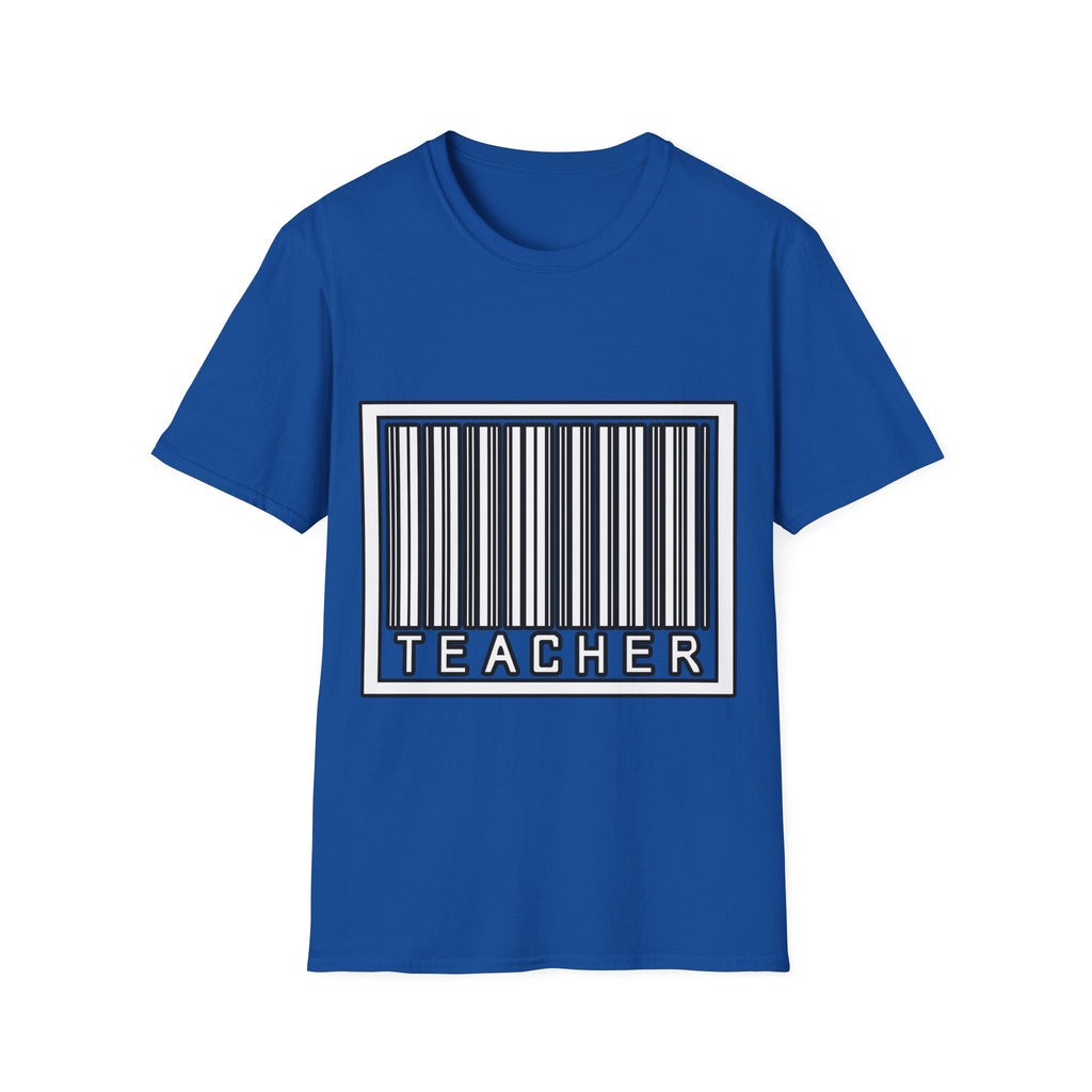 Barcode Teacher - Unisex Softstyle T-Shirt