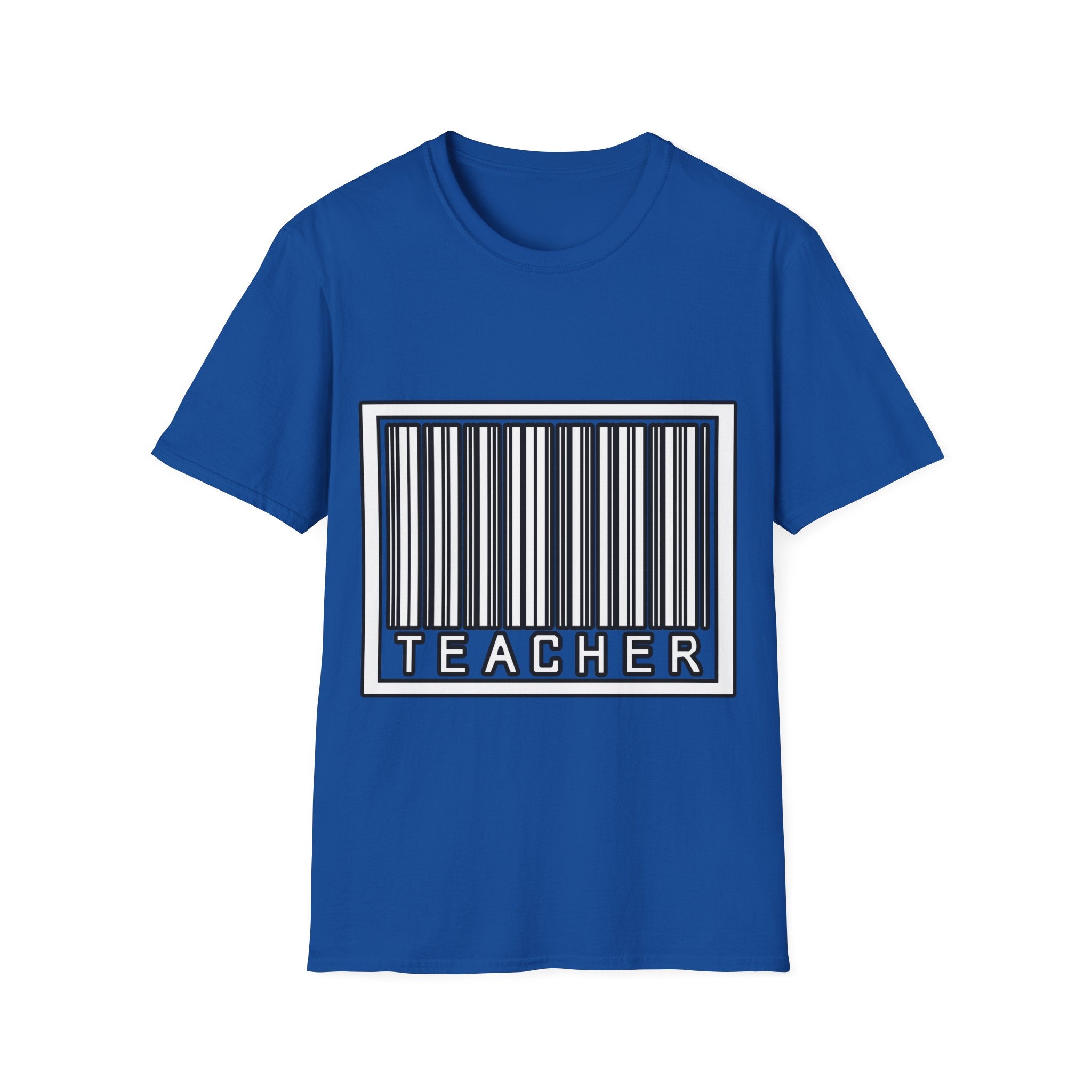 Barcode Teacher - Unisex Softstyle T-Shirt