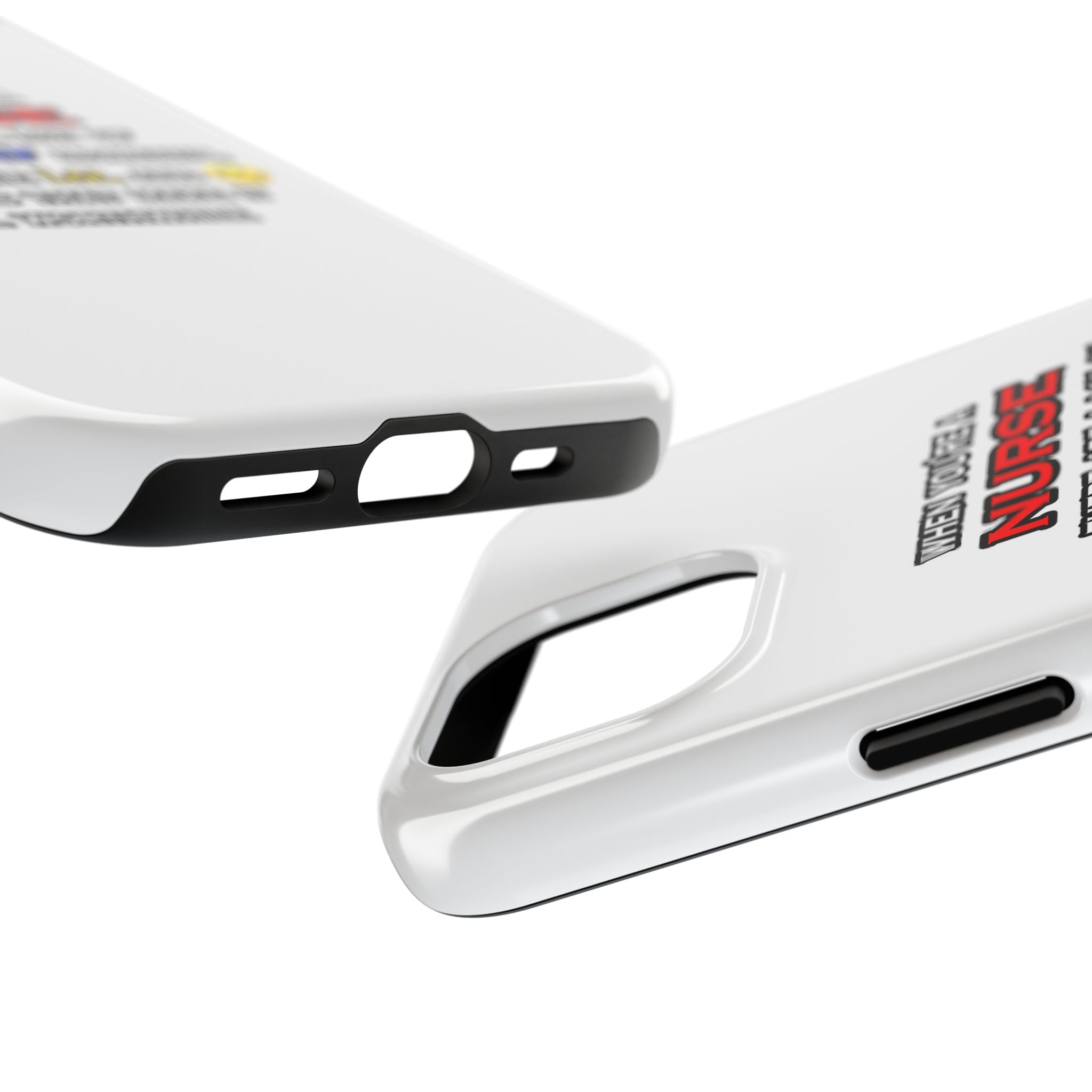 Nurse ... OMG WTF LOL - Tough Phone Cases