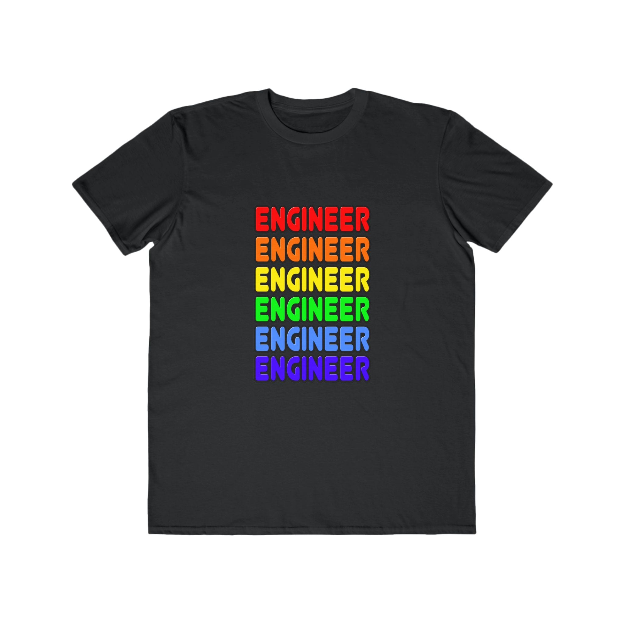 Rainbow Engineer - Men's Lightweight Fashion Tee