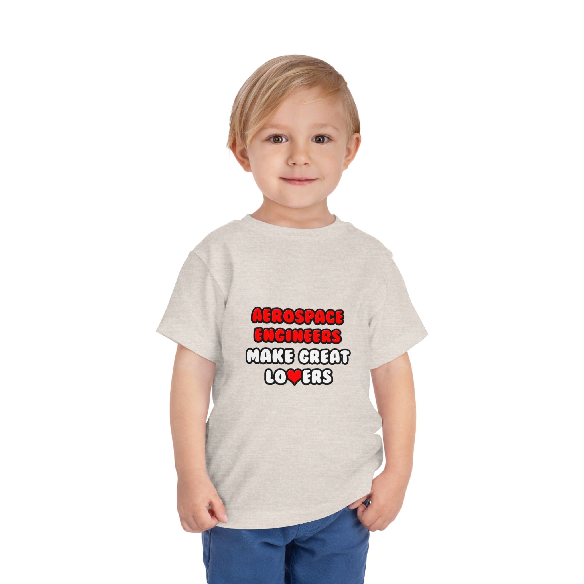 Aerospace Engineers Make Great Lovers - Toddler Short Sleeve Tee
