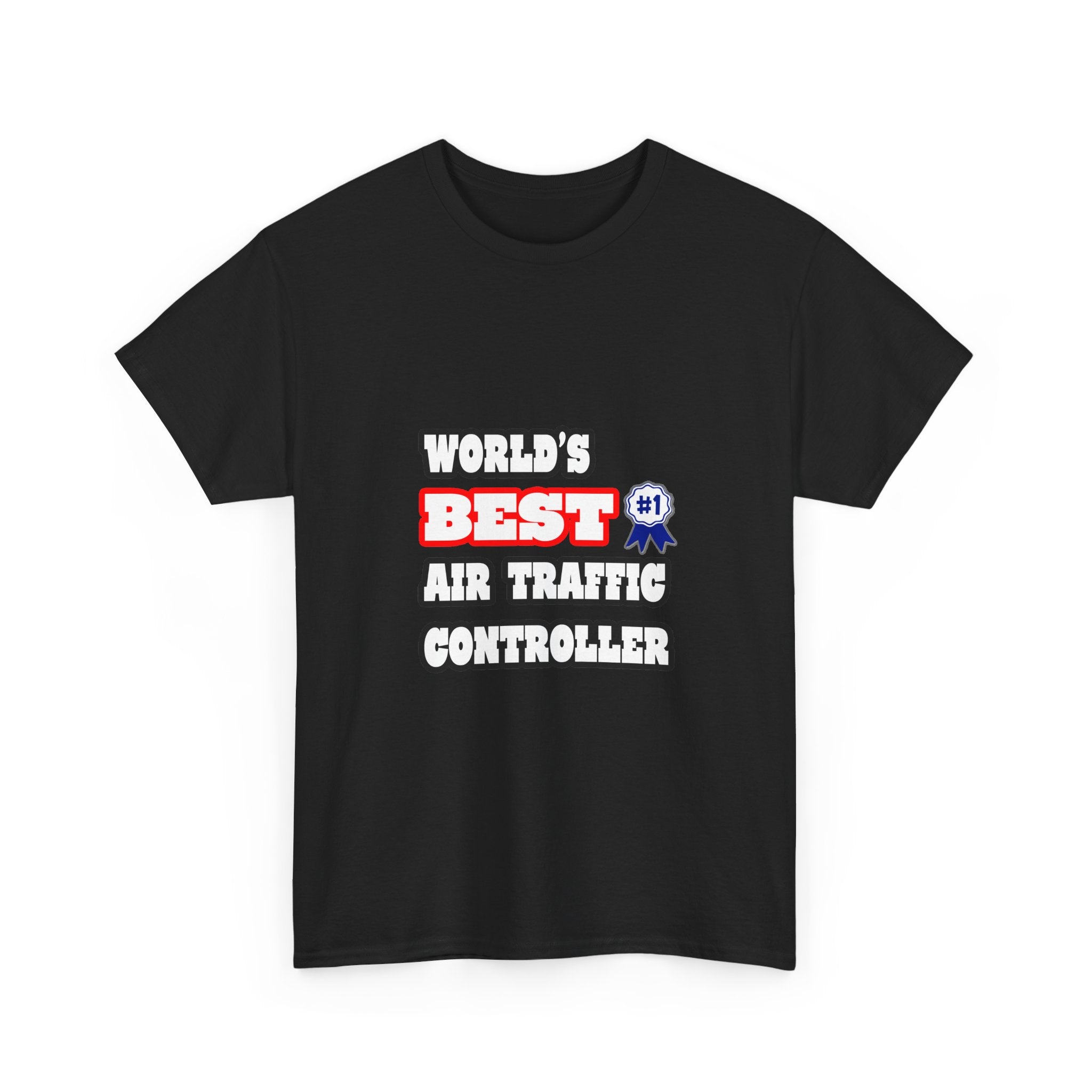 World's Best Air Traffic Controller - Unisex Heavy Cotton Tee