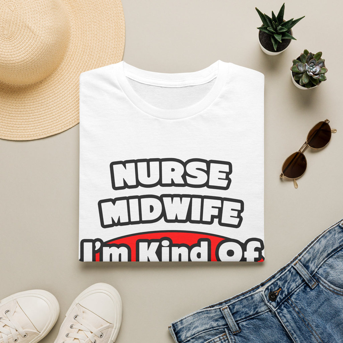 Nurse Midwife .. Big Deal - Unisex Softstyle T-Shirt