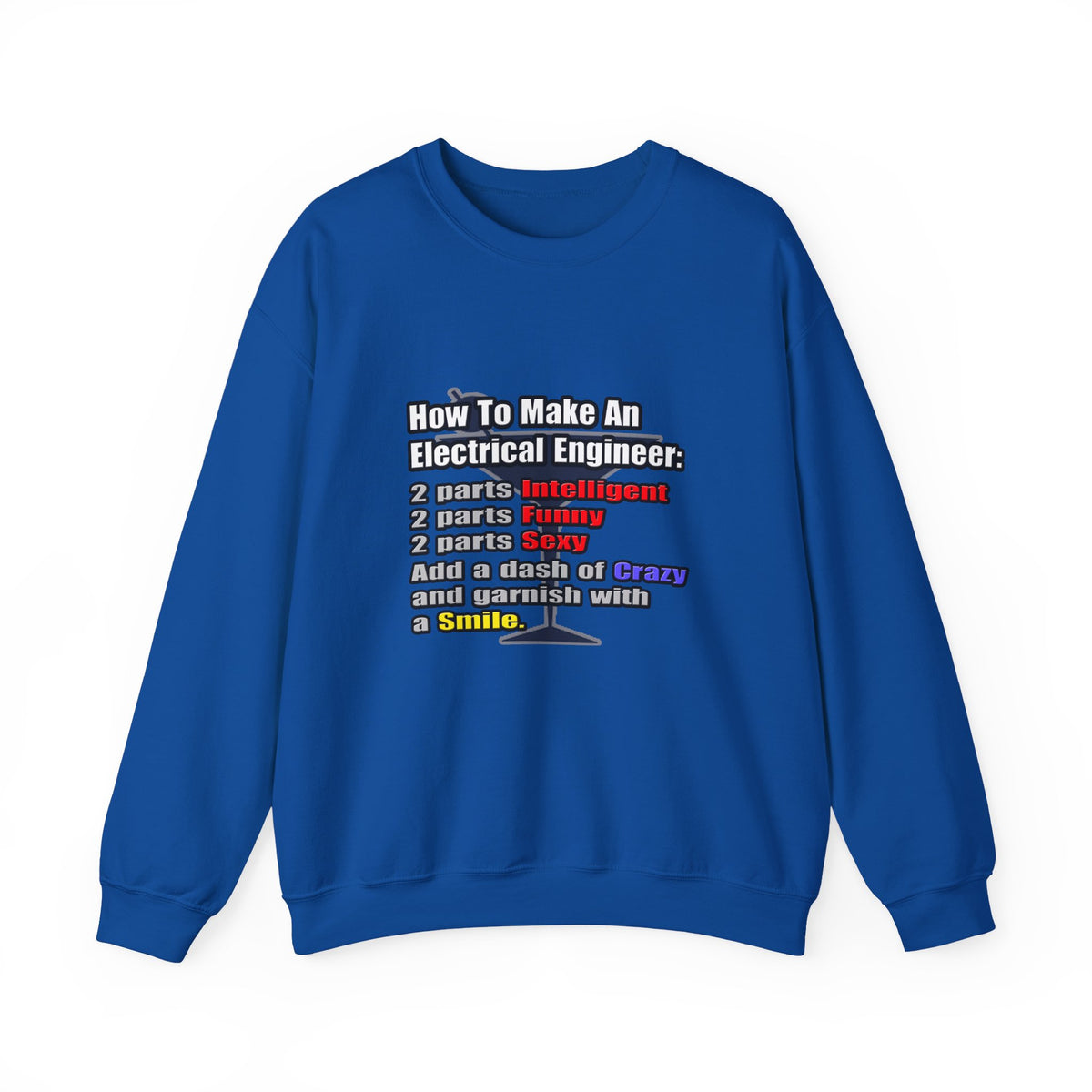 How To Make an Electrical Engineer - Unisex Heavy Blend™ Crewneck Sweatshirt
