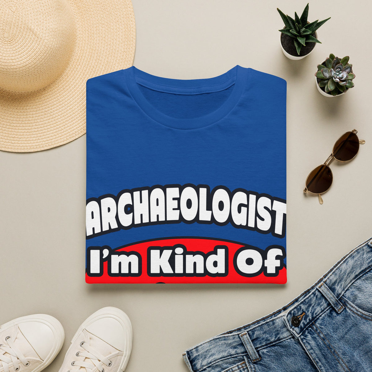 Archaeologist...Big Deal - Unisex Softstyle T-Shirt
