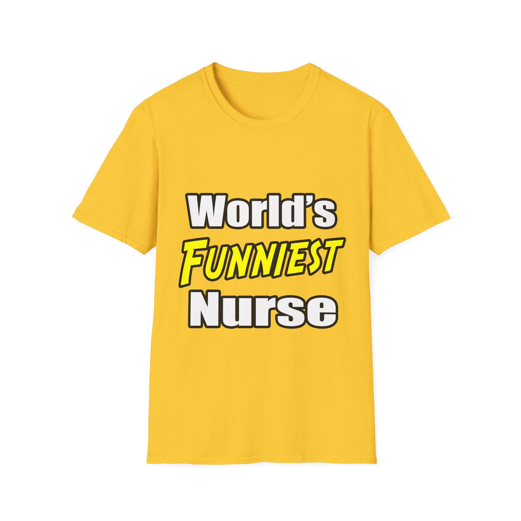 World's Funniest Nurse - Unisex Softstyle T-Shirt