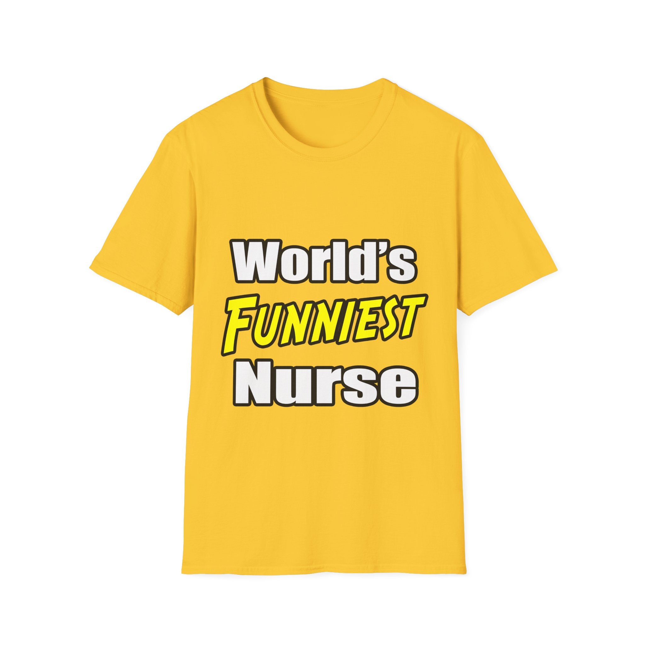 World's Funniest Nurse - Unisex Softstyle T-Shirt