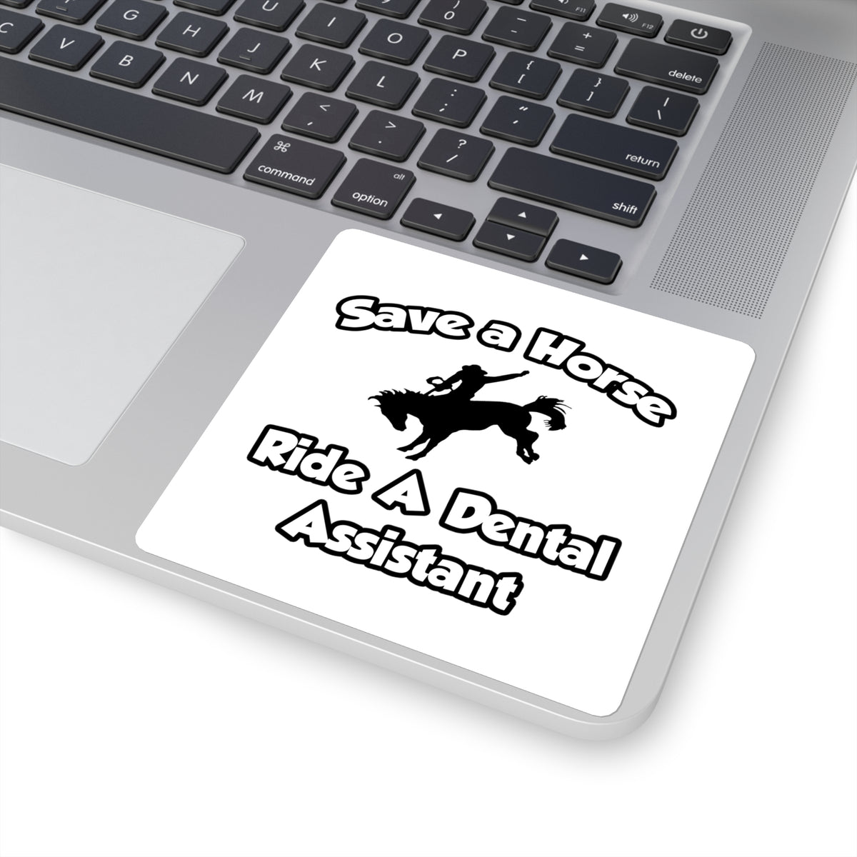 Save a Horse, Ride a Dental Assistant - Square Stickers