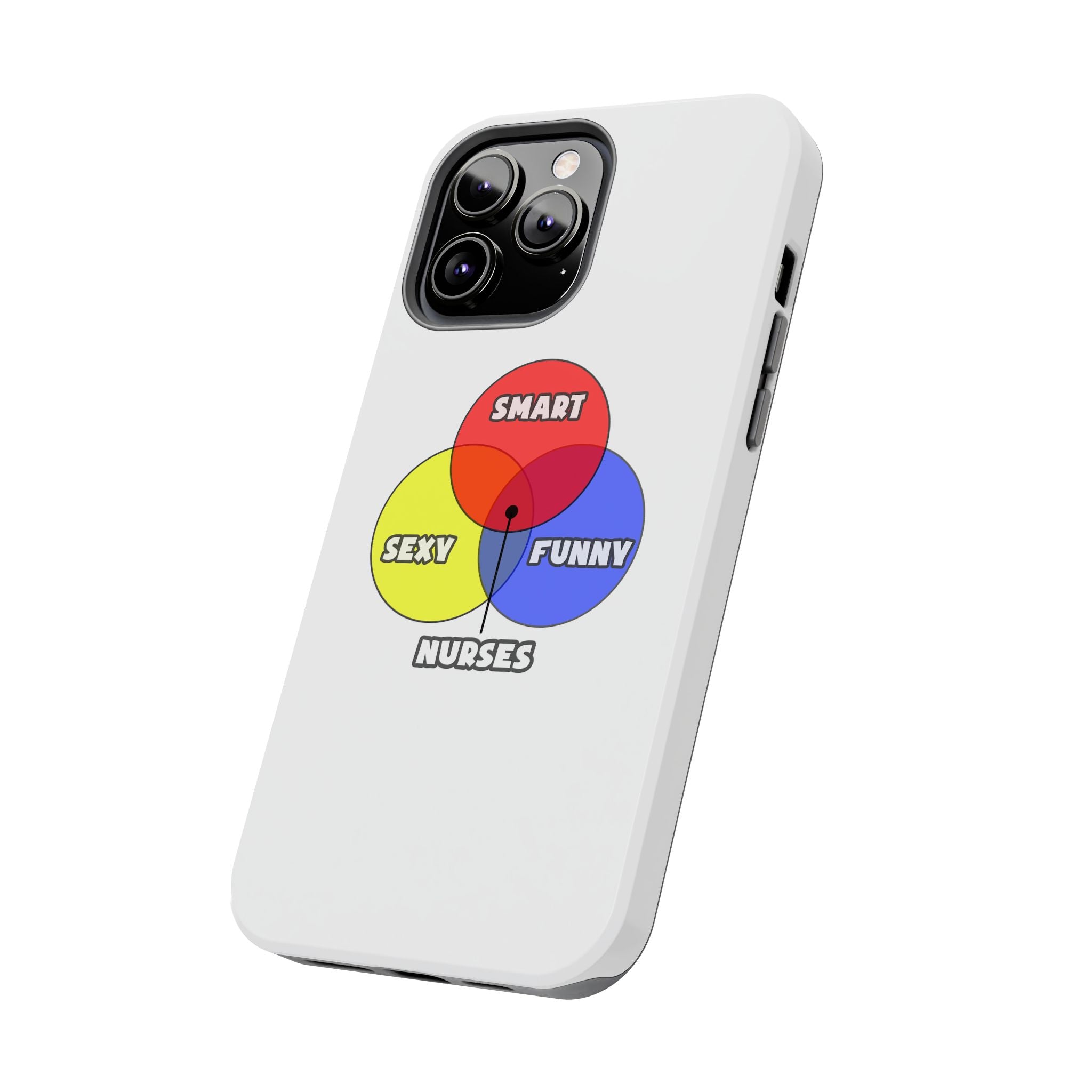 Venn Diagram .. Nurses - Tough Phone Cases